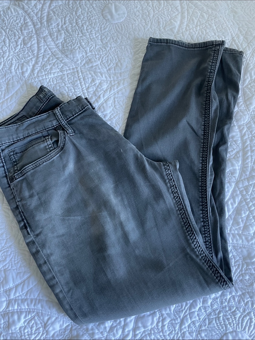 BKE Mens JAKE style Jeans in Gray